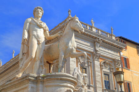 Statue de Pollux à Rome
