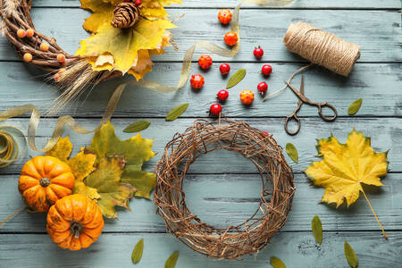 Autumn wreaths