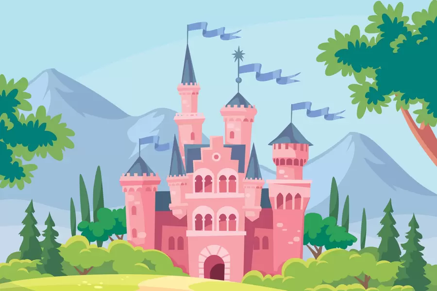 Pink castle