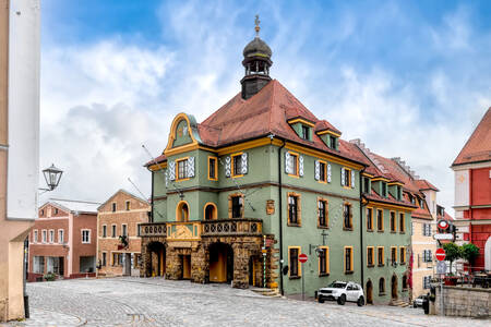 Streets of the city Furth im Wald