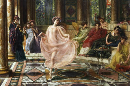 Edward John Poynter: The Ionian Dance