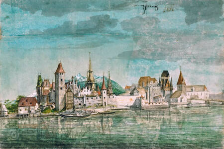 Albrecht Durer: Pogled na Insbruk