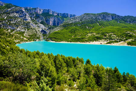 Lago de Sainte-Croix