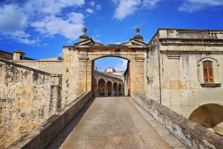 Inngang til Fort San Cristobal i San Juan