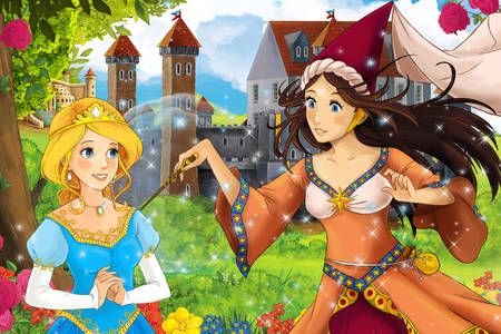 Prinzessin und Zauberin