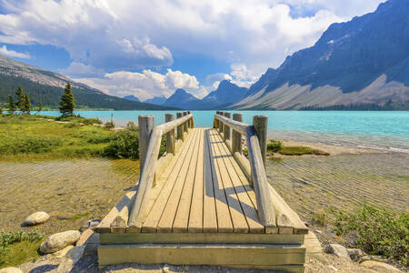 Bridge to Bow Lake