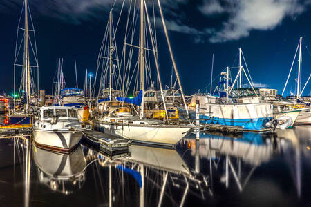 Boats in New Bern
