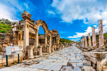 La antigua ciudad de Éfeso