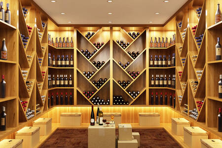 Sala de vinos