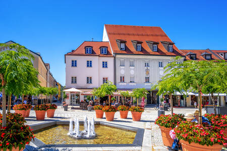 Square in Deggendorf