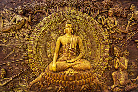 Орнамент Будды