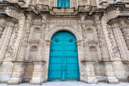 Fasada katedry w Cajamarca