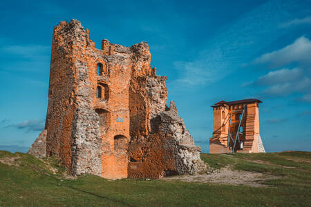 Руины башни Щитовки, Новогрудок
