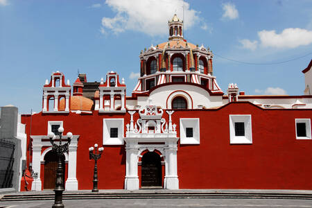 Kirche Santo Domingo in Puebla