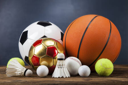 Balls for different sports