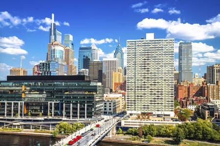A view of downtown Philadelphia
