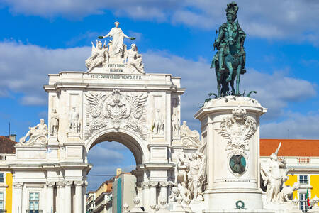 Triumphal Arch on Rua Augusta, Lisbon