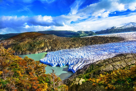 Platoul glaciar al Patagoniei de Sud