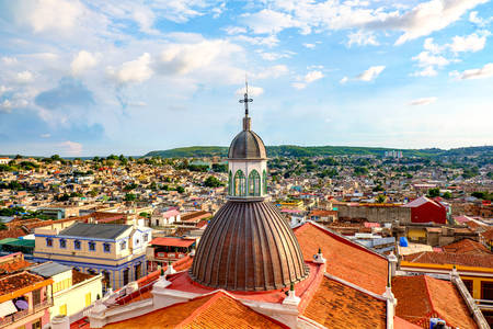 Pogled na Santiago de Cuba