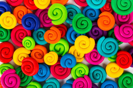 Bucle multicolore