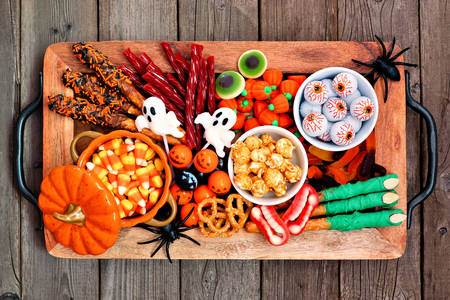 Doces de halloween