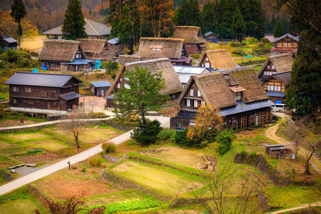 Gokayama-Dorf