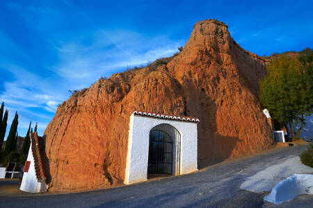 Cave houses in Guadix