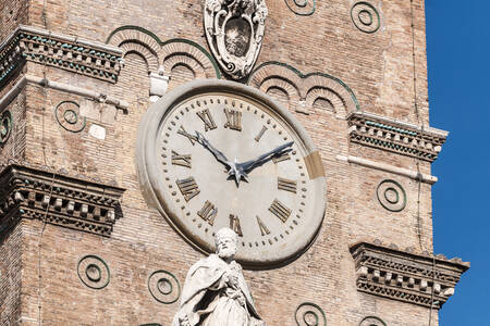 Clock on Santa Maria Maggiore