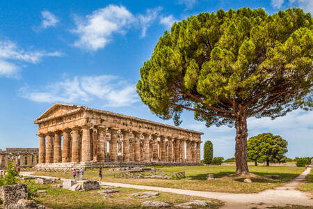 Tempel van Hera II in Paestum