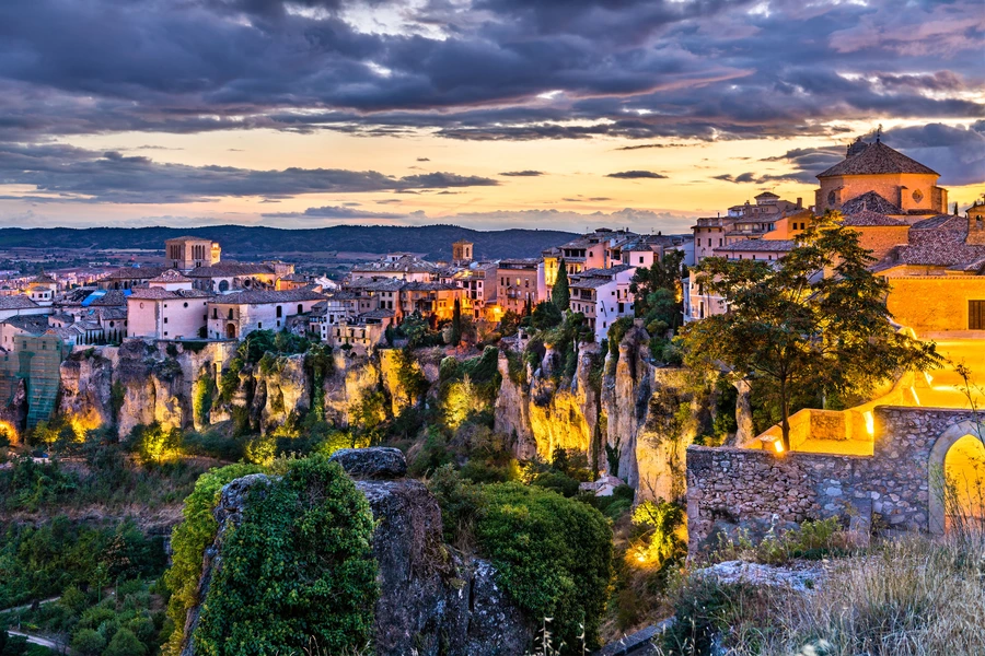 Cuenca at sunset