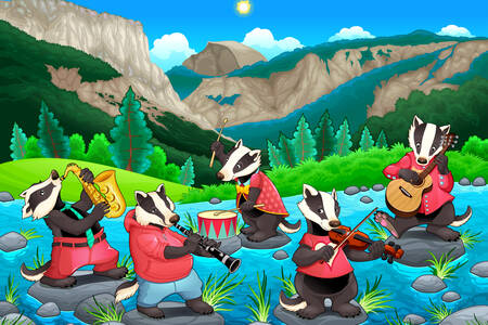 Badger musicians