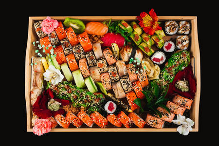 Conjunto de sushi