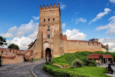 Torre de entrada do castelo de Lutsk