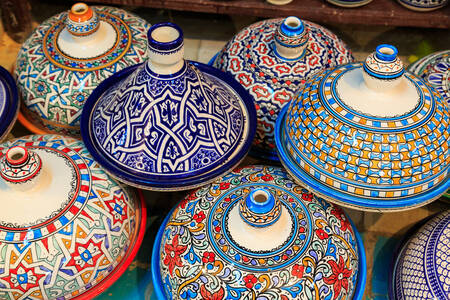 Colourful Tagine Souvenirs
