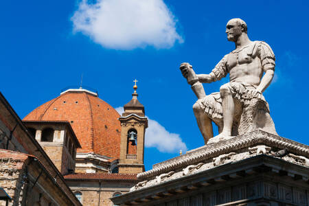 Monument to Giovanni delle Bande Nere in Florence