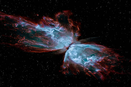 La Nebulosa Mariposa en la constelación de Escorpio