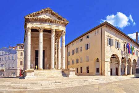 Temple of Augustus in Pula