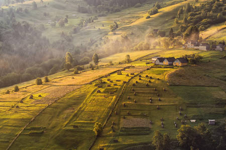 Village in the Carpathians
