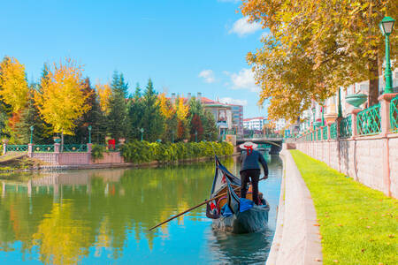 Eskişehir'de Porsuk nehri