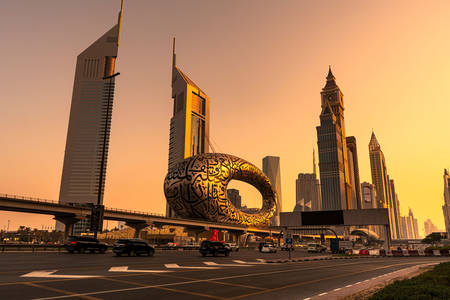 Museu do futuro em Dubai