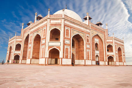 Humayuns Mausoleum in Delhi