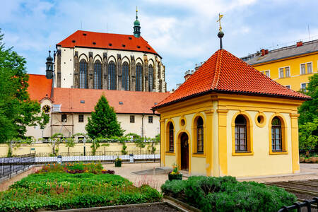 Franciscaanse tuin in Praag