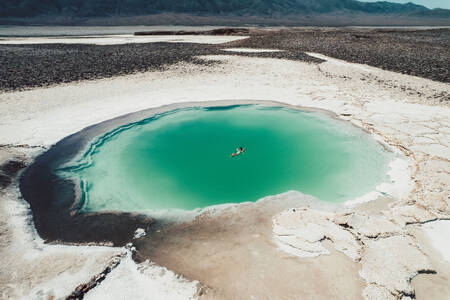 Laguna salata di Baltinache, Cile