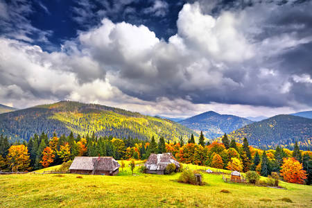 Podzimní Karpaty
