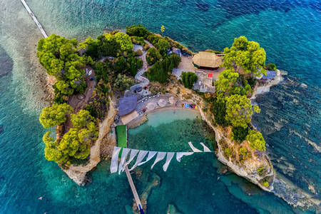 L'île d'Agios Sostis