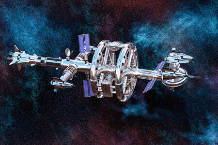 Futuristički svemirski brod