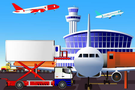 Аеропорт та літаки