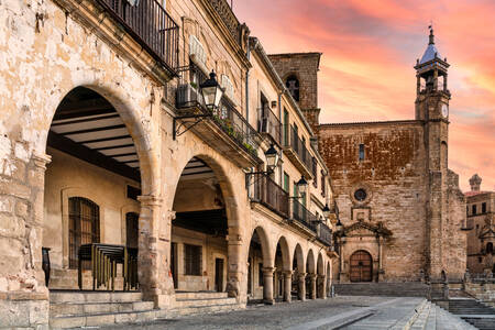 Main square of Trujillo