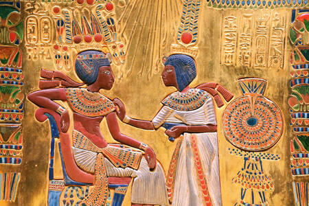 Египетские настенные росписи