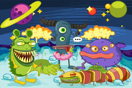 Space monsters